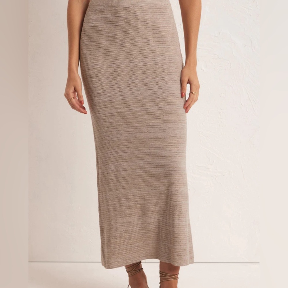Z Supply Myknos Midi Skirt New M - Picture 3 of 6